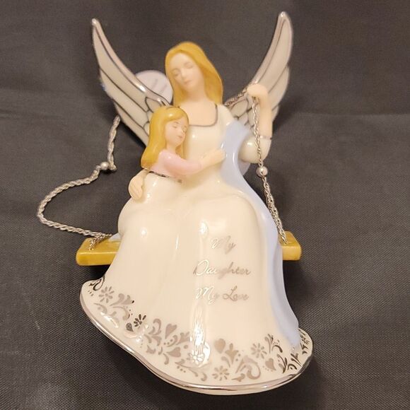 BRAND NEW MY DAUGHTER MY LOVE 2004 HEIRLOOM BRADFORD EXCHANGE PORCELAIN - Picture 5 of 16